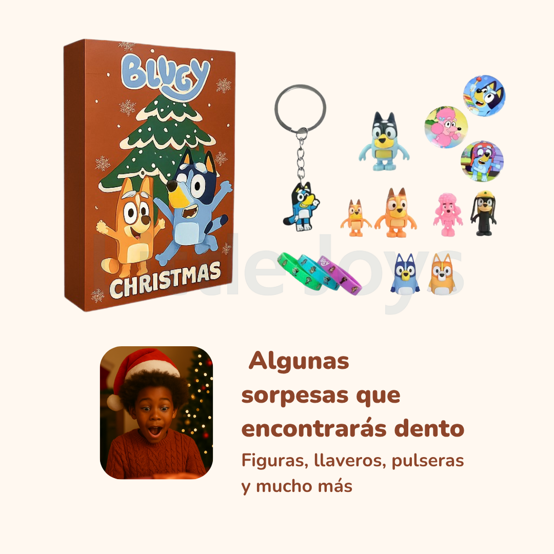 Calendario de Adviento Infantil de Bluey