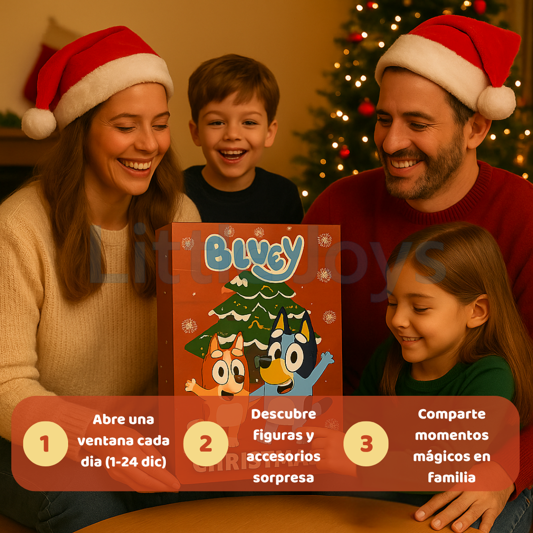Calendario de Adviento Infantil de Bluey