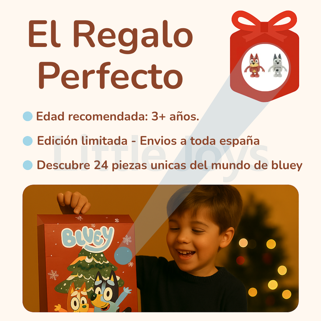 Calendario de Adviento Infantil de Bluey